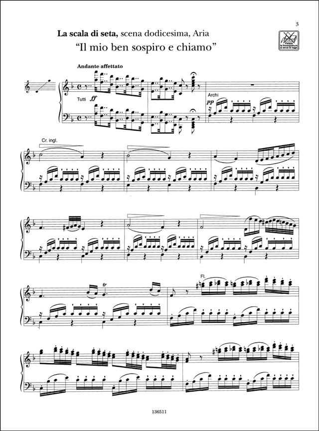Arie Per Soprano - Per Voce E Pianoforte - pro zpěv a klavír